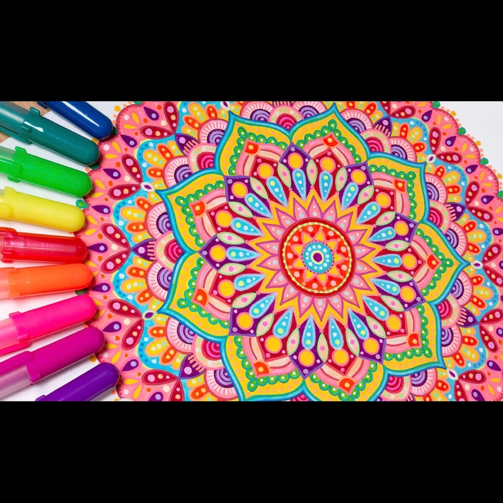 💆🏻♀️ STRESS LESS COLORING MANDALAS BOOK 💆🏻♀️ - Picture 8 of 8